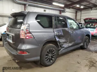 2022 Lexus GX with VIN JTJAM7BX9N5333994, listed as a Copart auction lot 45985575 with 32,360 mi miles and Salvage Title. Bid and sale history available at carsss.com. Image 3.