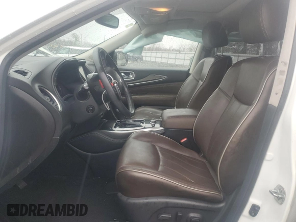 2017 Infiniti QX60 with VIN 5N1DL0MM3HC523024, listed as a Copart auction lot 50169055 with 81,521 mi miles and Salvage Title. Bid and sale history available at carsss.com. Image 7.