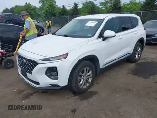 2019 Hyundai Santa Fe SE with VIN 5NMS23AD7KH111542, listed as a IAAI auction lot 42430502 with 78,755 mi miles and . Bid and sale history available at DreamBid. Image 17.