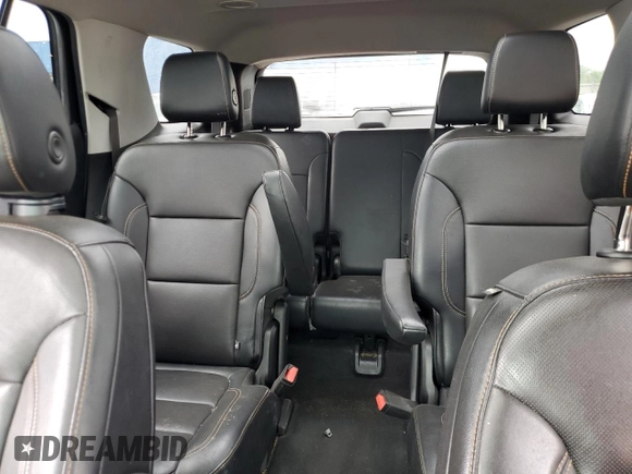 2018 Chevrolet Traverse Premier z VIN 1GNEVJKW7JJ150494, wystawiony jako Copart lot #58755745 z przebiegiem 193 346 mil mil oraz Czysty tytuł • Clean title. Historia ofert i sprzedaży dostępna na DreamBid. Obrazek 10.