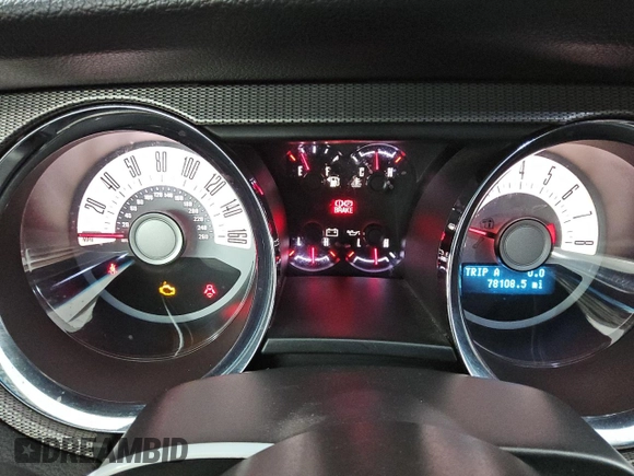 2011 Ford Mustang GT with VIN 1ZVBP8CF8B5145938, listed as a Copart auction lot 57254335 with 78,108 mi miles and Clean title. Bid and sale history available at DreamBid. Image 9.