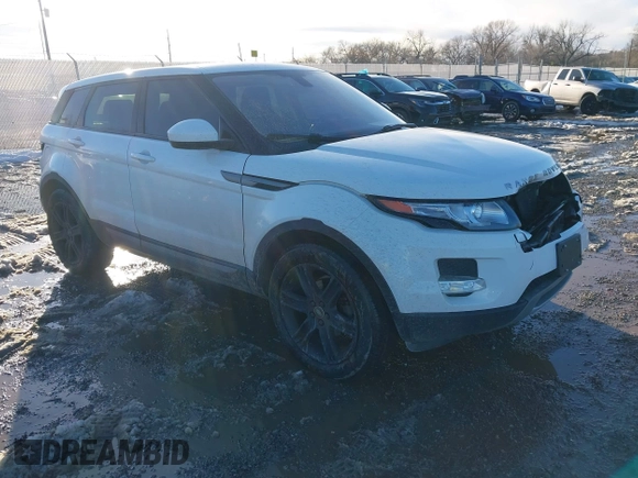 2015 Land Rover Range Rover Evoque Pure Plus with VIN SALVP2BG7FH991529, listed as a IAAI auction lot 41647483 with 76,406 mi miles and . Bid and sale history available at DreamBid. Image 1.