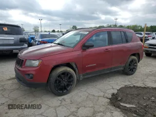 2012 Jeep Compass Latitude with VIN 1C4NJCEB8CD706452, listed as a Copart auction lot 55696805 with 195,159 mi miles and Clean Title. Bid and sale history available at carsss.com. Image 1.
