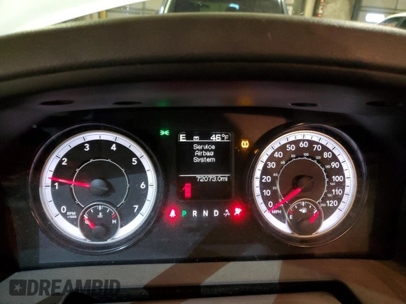 2018 Ram 1500 Tradesman z VIN 3C6JR6DT7JG225151, wystawiony jako Copart lot #86207374 z przebiegiem 72 073 mil mil oraz Szkoda całkowita • Salvage title. Historia ofert i sprzedaży dostępna na DreamBid. Obrazek 9.