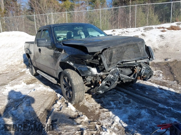 2013 Ford F-150 XL with VIN 1FTFX1EF1DKF58216, listed as a IAAI auction lot 41434043 with 112,187 mi miles and . Bid and sale history available at DreamBid. Image 1.