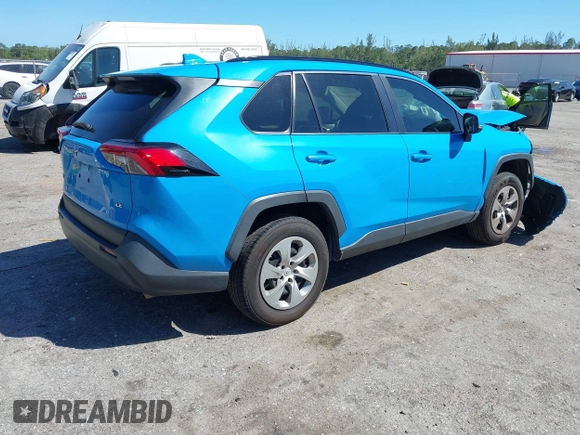 2019 Toyota RAV4 LE with VIN 2T3K1RFV6KW026338, listed as a IAAI auction lot 41763193 with 152,909 mi miles. Bid and sale history available at carsss.com. Image 4.