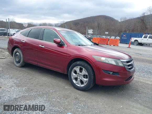 2010 Honda Crosstour EX-L z VIN 5J6TF2H59AL003951, wystawiony jako IAAI lot #41737570 z przebiegiem 191 319 mil mil oraz . Historia ofert i sprzedaży dostępna na DreamBid. Obrazek 1.