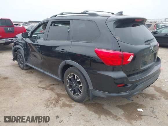 2020 Nissan Pathfinder SV with VIN 5N1DR2BN7LC622024, listed as a IAAI auction lot 42077691 with 33,325 mi miles and . Bid and sale history available at DreamBid. Image 3.