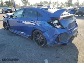2019 Honda Civic Type R Touring with VIN SHHFK8G75KU205404, listed as a Copart auction lot 77823884 with 50,404 mi miles and Salvage Title. Bid and sale history available at carsss.com. Image 2.