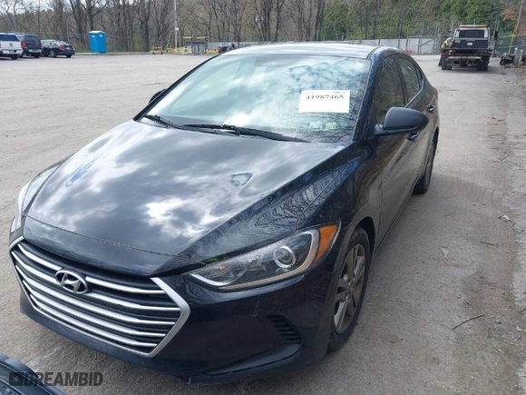 2018 Hyundai Elantra SEL with VIN 5NPD84LF0JH269430, listed as a IAAI auction lot 41987465 with 123,405 mi miles. Bid and sale history available at carsss.com. Image 12.