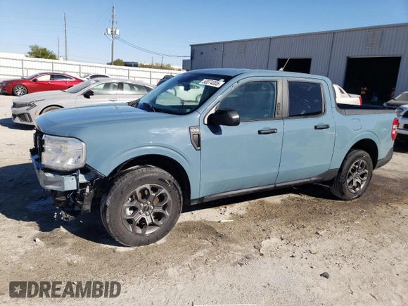 2023 Ford Maverick XL with VIN 3FTTW8E36PRA33267, listed as a Copart auction lot 50074005 with 21,062 mi miles and Salvage Title. Bid and sale history available at DreamBid. Image 1.