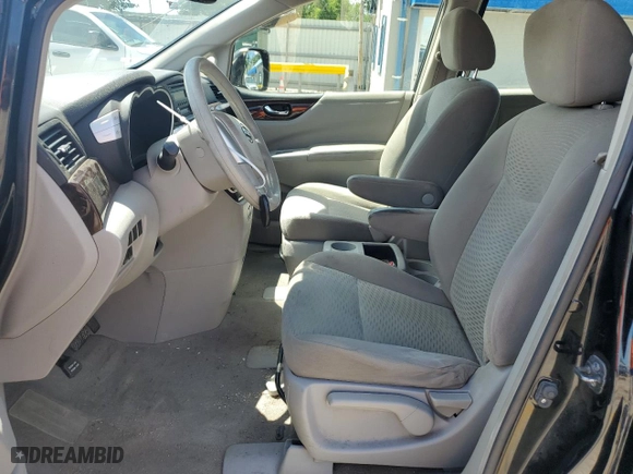 2015 Nissan Quest S with VIN JN8AE2KP2F9134223, listed as a Copart auction lot 55396464 with 114,334 mi miles and Salvage Title. Bid and sale history available at carsss.com. Image 7.