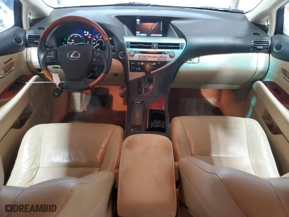 2011 Lexus RX 450h with VIN JTJZB1BA0B2404899, listed as a Copart auction lot 87731105 with NaN miles and Salvage Title. Bid and sale history available at carsss.com. Image 8.