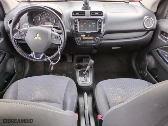 2017 Mitsubishi Mirage SE with VIN ML32A4HJ8HH002234, listed as a Copart auction lot 49876515 with 84,421 mi miles and Salvage Title. Bid and sale history available at carsss.com. Image 8.
