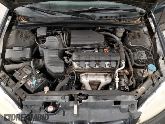 2004 Honda Civic LX with VIN 2HGES16604H911241, listed as a Copart auction lot 51665725 with 170,551 mi miles and Clean Title. Bid and sale history available at DreamBid. Image 11.