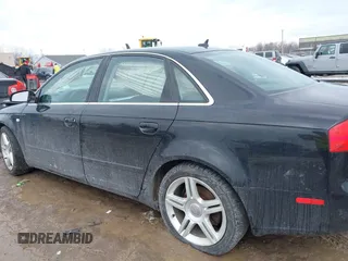 2007 Audi A4 2.0T with VIN WAUDF98E37A025495, listed as a IAAI auction lot 41636086 with 182,248 mi miles. Bid and sale history available at carsss.com. Image 15.