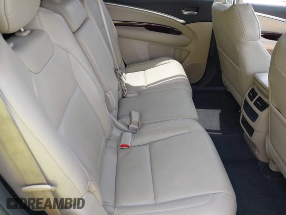 2016 Acura MDX with VIN 5FRYD4H22GB017638, listed as a IAAI auction lot 42085218 with 72,987 mi miles. Bid and sale history available at carsss.com. Image 8.