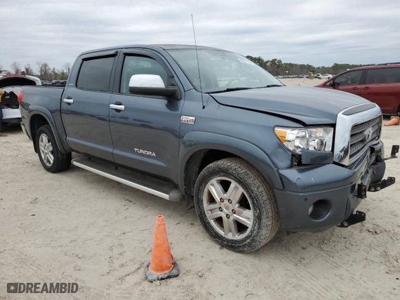 2008 Toyota Tundra 2WD Truck LTD with VIN 5TFEV58118X067128, listed as a Copart auction lot 89377305 with NaN miles and Salvage Title. Bid and sale history available at carsss.com. Image 4.