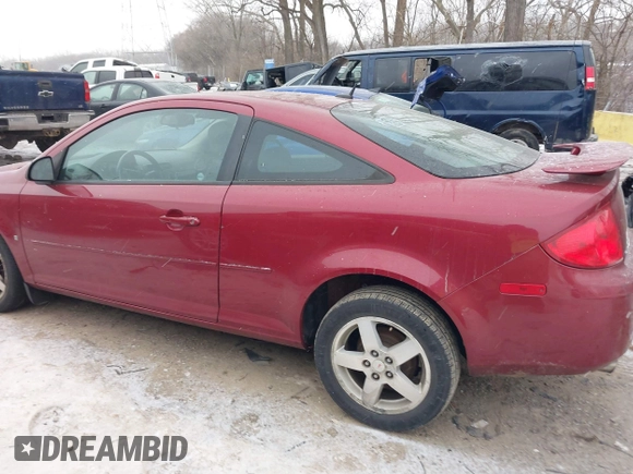 2009 Pontiac G5 with VIN 1G2AS18H197145717, listed as a IAAI auction lot 41407769 with 163,902 mi miles. Bid and sale history available at carsss.com. Image 14.