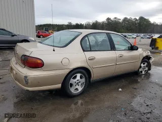 2002 Chevrolet Malibu with VIN 1G1ND52J82M704450, listed as a Copart auction lot 87735895 with 216,424 mi miles and Salvage Title. Bid and sale history available at carsss.com. Image 3.