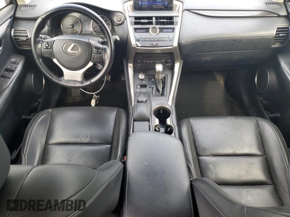 2017 Lexus NX 200t with VIN JTJYARBZ3H2073005, listed as a Copart auction lot 46806255 with 129,329 mi miles and Salvage title. Bid and sale history available at DreamBid. Image 8.