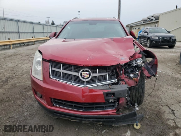 2010 Cadillac SRX Premium Collection with VIN 3GYFNFEY8AS589008, listed as a Copart auction lot 51744745 with Not Provided miles and Salvage Title. Bid and sale history available at DreamBid. Image 5.