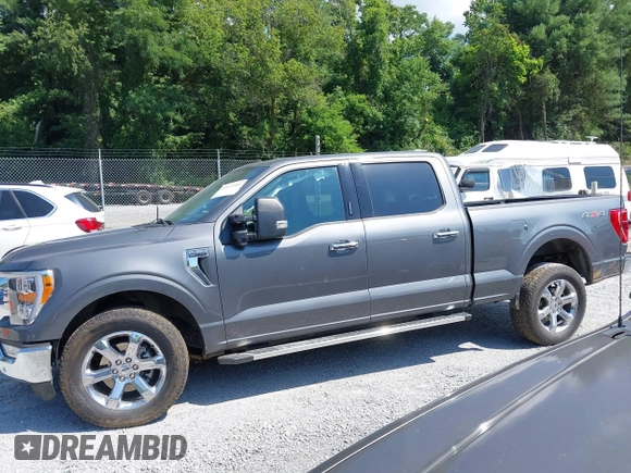 2022 Ford F-150 XL with VIN 1FTFW1E80NKD62001, listed as a IAAI auction lot 42641889 with 85,096 mi miles and . Bid and sale history available at DreamBid. Image 14.