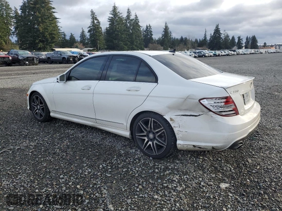 2013 Mercedes-Benz C 350 Sport with VIN WDDGF5HBXDR270246, listed as a Copart auction lot 88063595 with 137,048 mi miles and Salvage Title. Bid and sale history available at DreamBid. Image 2.