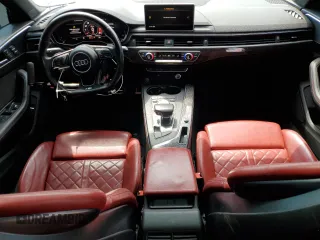 2018 Audi S4 Premium Plus with VIN WAUB4AF49JA133913, listed as a Copart auction lot 58660694 with 73,269 mi miles and Salvage Title. Bid and sale history available at carsss.com. Image 8.