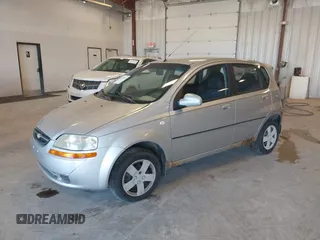 2006 Chevrolet Aveo LS with VIN KL1TD66616B565264, listed as a IAAI auction lot 42120710 with 150,638 mi miles and . Bid and sale history available at DreamBid. Image 2.