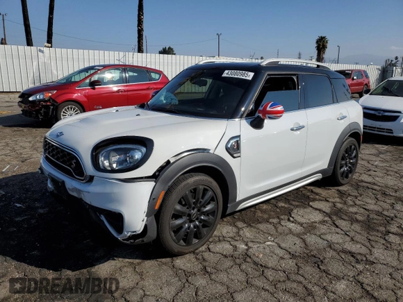 2019 MINI Countryman Cooper S с VIN WMZYT3C55K3E96002, выставлен на аукционе Copart как лот 43080985 с пробегом Не указан миль и Списание • Salvage title. История ставок и продаж доступна на DreamBid. Изображение 1.