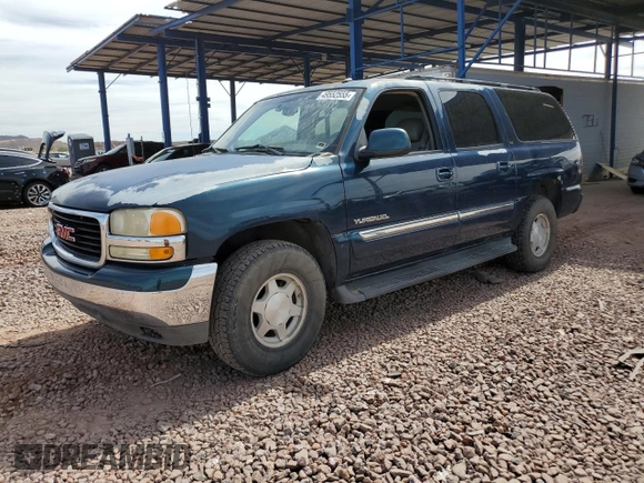 2005 GMC Yukon XL SLT with VIN 1GKEC16Z75J186182, listed as a Copart auction lot 49552555 with 176,659 mi miles and Salvage Title. Bid and sale history available at carsss.com. Image 1.