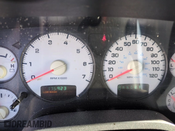 2003 Dodge 2500 ST with VIN 3D7KU28D13G782153, listed as a Copart auction lot 43834855 with 175,923 mi miles and Clean Title. Bid and sale history available at DreamBid. Image 9.