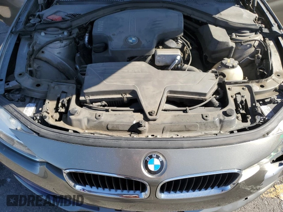 2016 BMW 3 Series 328i with VIN WBA8E9G53GNT84649, listed as a Copart auction lot 55483635 with 54,660 mi miles and Salvage title. Bid and sale history available at DreamBid. Image 11.