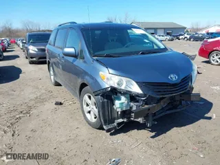 2014 Toyota Sienna LE AAS with VIN 5TDKK3DC5ES519171, listed as a IAAI auction lot 41812018 with NaN miles. Bid and sale history available at carsss.com. Image 1.