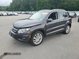 2016 Volkswagen Tiguan R-Line with VIN WVGAV7AX9GW545725, listed as a Copart auction lot 62729995 with Not provided miles and Salvage title. Bid and sale history available at DreamBid. Image 1.