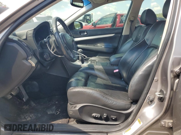 2007 Infiniti G35 Journey with VIN JNKBV61E57M700346, listed as a Copart auction lot 72157424 with 168,119 mi miles and Salvage Title. Bid and sale history available at DreamBid. Image 7.