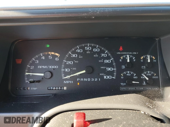 1996 Chevrolet Suburban z VIN 3GNGK26JXTG107228, wystawiony jako Copart lot #44741195 z przebiegiem 172 053 mil mil oraz Czysty tytuł • Clean title. Historia ofert i sprzedaży dostępna na DreamBid. Obrazek 9.