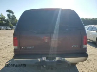 2000 Ford Excursion XLT z VIN 1FMNU41S0YED84177, wystawiony jako Copart lot #70966074 z przebiegiem Nie podano mil oraz Szkoda całkowita • Salvage title. Historia ofert i sprzedaży dostępna na DreamBid. Obrazek 6.