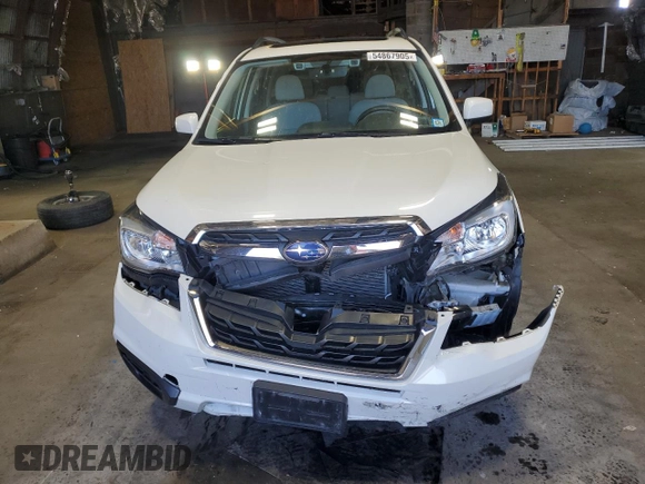 2018 Subaru Forester Premium with VIN JF2SJAGC2JH527036, listed as a Copart auction lot 54867905 with 115,591 mi miles and Salvage Title. Bid and sale history available at carsss.com. Image 5.