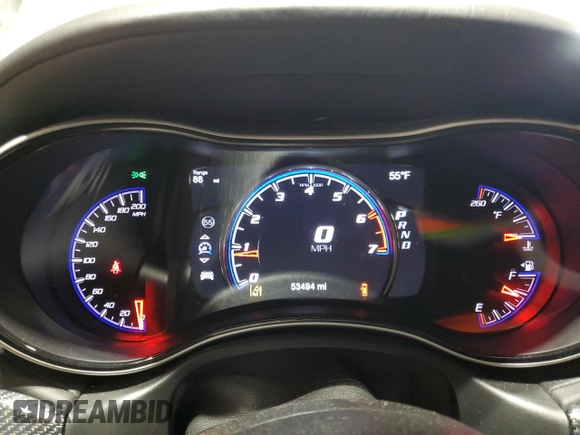 2020 Jeep Grand Cherokee Trackhawk with VIN 1C4RJFN97LC141522, listed as a Copart auction lot 80134014 with 53,494 mi miles and Salvage title. Bid and sale history available at DreamBid. Image 9.