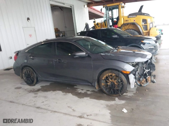 2020 Honda Civic Si Sedan with VIN 2HGFC1E54LH701010, listed as a IAAI auction lot 41330601 with 134,814 mi miles. Bid and sale history available at carsss.com. Image 13.