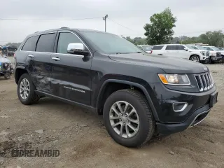 2016 Jeep Grand Cherokee Limited with VIN 1C4RJFBM6GC453166, listed as a Copart auction lot 61264065 with 153,002 mi miles and Salvage title. Bid and sale history available at DreamBid. Image 4.