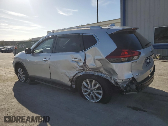 2018 Nissan Rogue SV with VIN JN8AT2MT5JW490692, listed as a Copart auction lot 47358065 with 41,215 mi miles and Salvage Title. Bid and sale history available at DreamBid. Image 2.