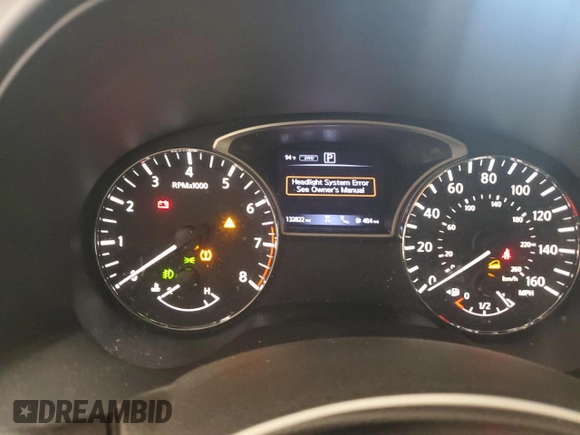 2020 Nissan Pathfinder SL with VIN 5N1DR2CM4LC597508, listed as a Copart auction lot 61955365 with 132,822 mi miles and Salvage title. Bid and sale history available at DreamBid. Image 9.