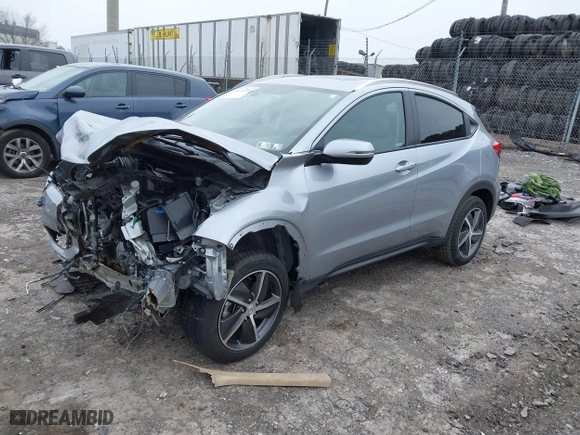 2022 Honda HR-V EX with VIN 3CZRU6H58NM737962, listed as a IAAI auction lot 41624740 with NaN miles. Bid and sale history available at carsss.com. Image 17.