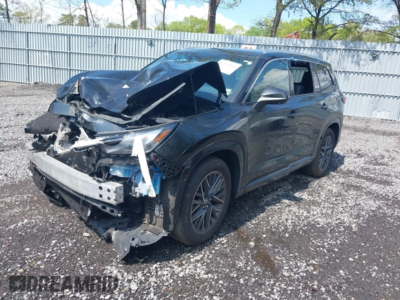 2024 Lexus TX 350 with VIN 5TDAAAB64RS003986, listed as a IAAI auction lot 42157601 with 14 mi miles and . Bid and sale history available at DreamBid. Image 2.