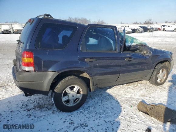 2003 Ford Escape XLS Popular with VIN 1FMYU02113KE14938, listed as a Copart auction lot 87553835 with 249,149 mi miles and Salvage Title. Bid and sale history available at carsss.com. Image 3.