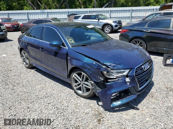 2017 Audi A3 Sedan Premium Plus with VIN WAUJ8GFF4H1067687, listed as a Copart auction lot 50927364 with 61,292 mi miles. Bid and sale history available at carsss.com. Image 4.