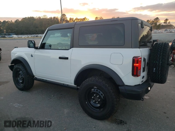 2023 Ford Bronco with VIN 1FMDE5CH7PLB98677, listed as a Copart auction lot 79028794 with 17,529 mi miles and Salvage Title. Bid and sale history available at carsss.com. Image 2.